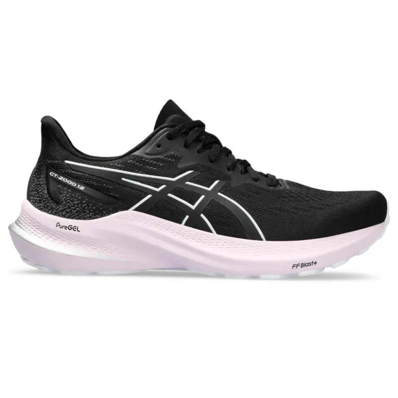 Asics Gt-2000 12 Black/White (1012B506.004)