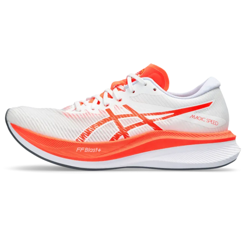 Asics Magic Speed 3 White/Sunrise Red (1011B848.100)