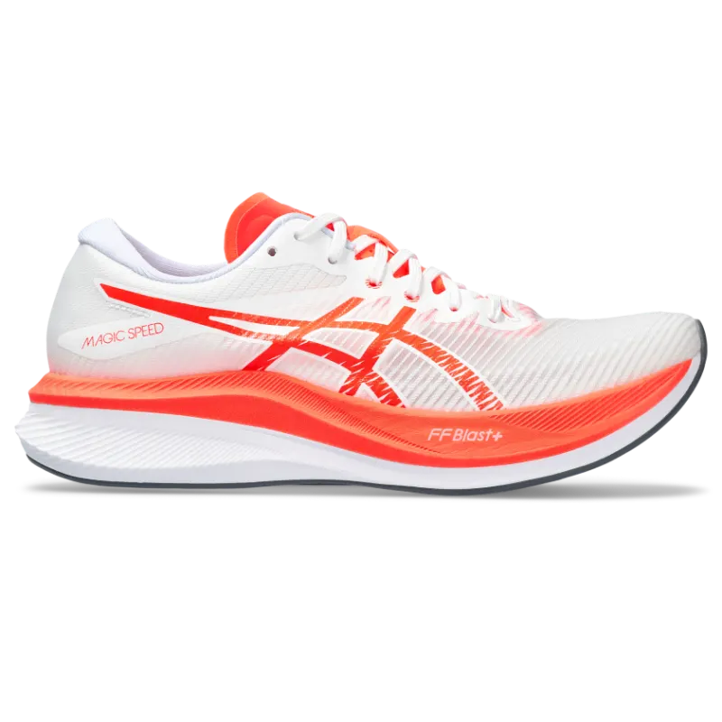 Asics Magic Speed 3 White/Sunrise Red (1011B848.100)