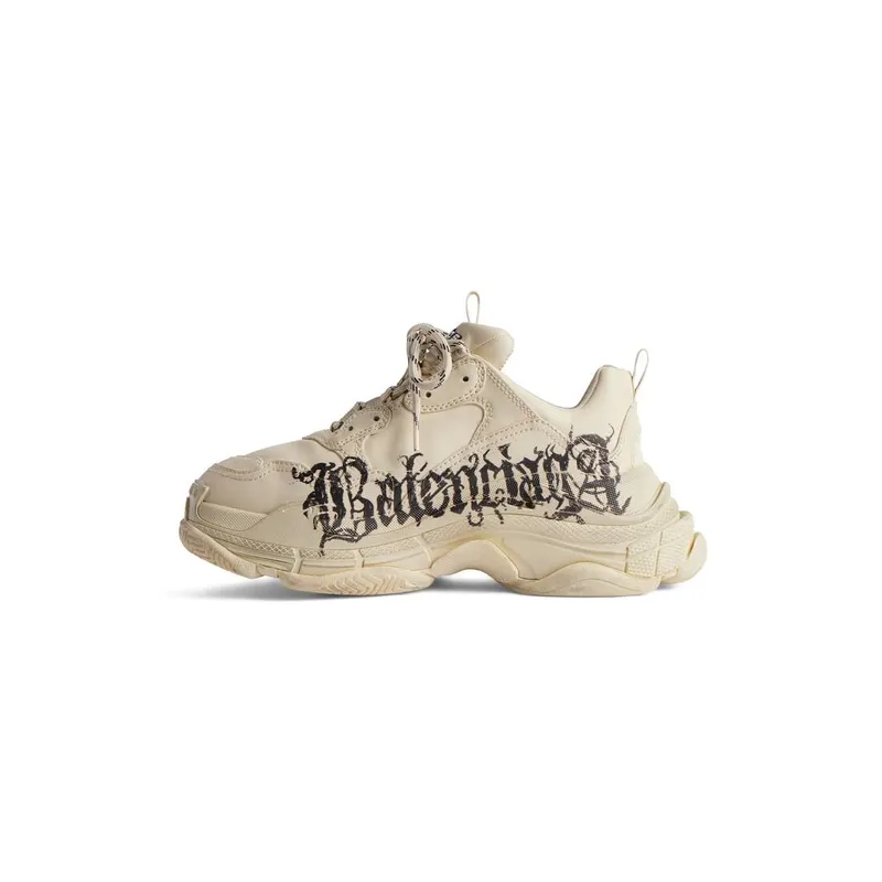 Balenciaga Triple S Sneaker Diy Metal White / Red / Black (536737W2FAY9016)