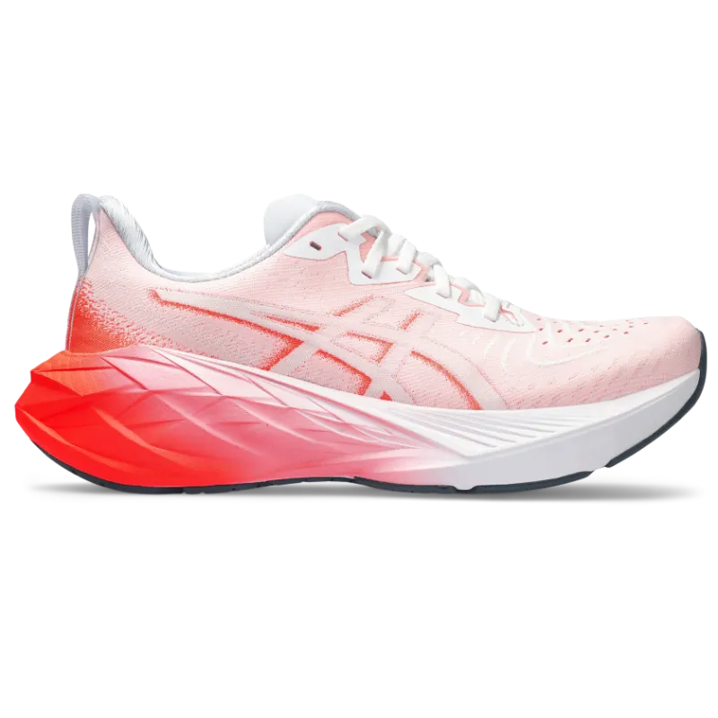 Asics Novablast 4 White/Sunrise Red (1012B650.100)