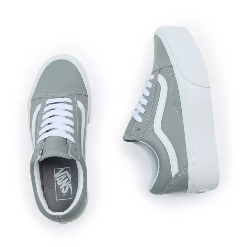 VANS Old Skool Stackform Grijs (VN0009PZBXC)