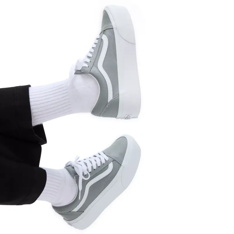 VANS Old Skool Stackform Grijs (VN0009PZBXC)