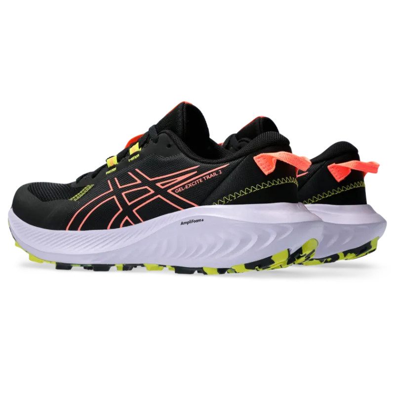 Asics Gel-excite Trail 2 Black/Sun Coral (1012B412.002)