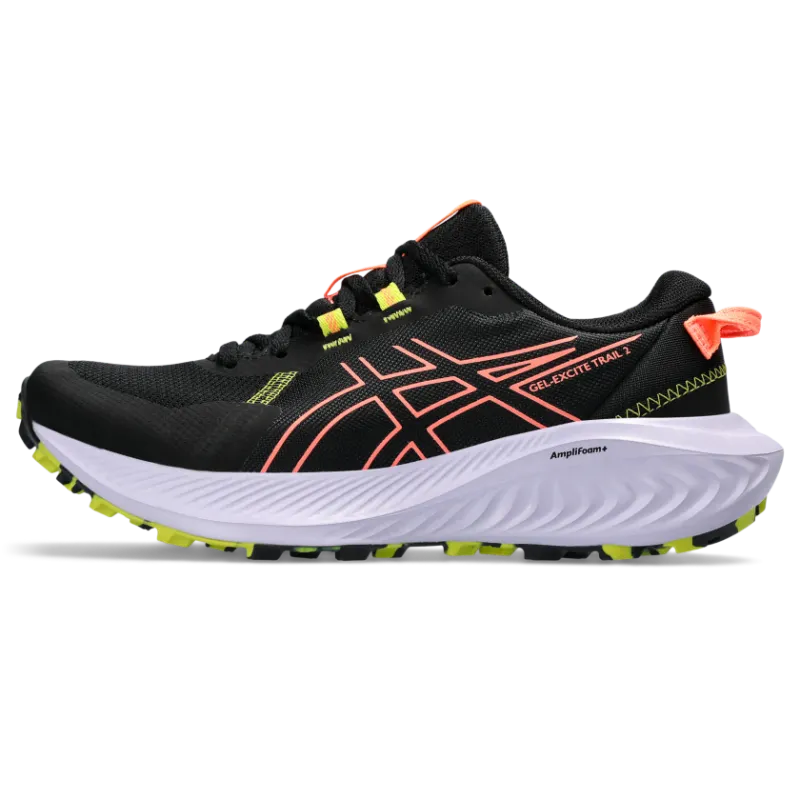 Asics Gel-excite Trail 2 Black/Sun Coral (1012B412.002)