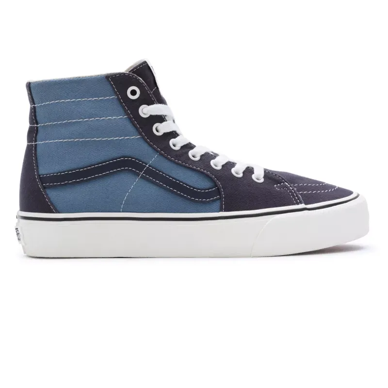 VANS Twill Sk8-hi Tapered Vr3 Blauw (VN0009Q010F)