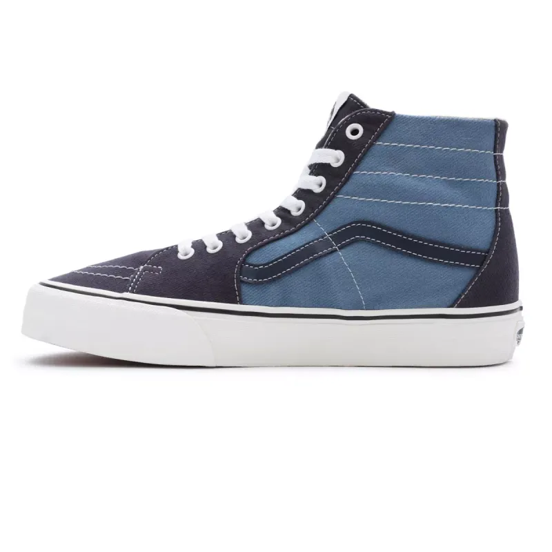 VANS Twill Sk8-hi Tapered Vr3 Blauw (VN0009Q010F)