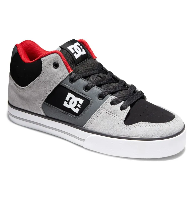 DC Shoes Pure Mid black/grey/red (ADYS400082-BYR)