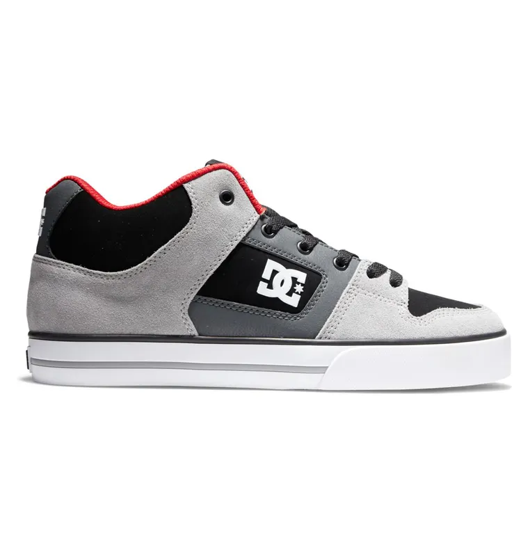 DC Shoes Pure Mid black/grey/red (ADYS400082-BYR)