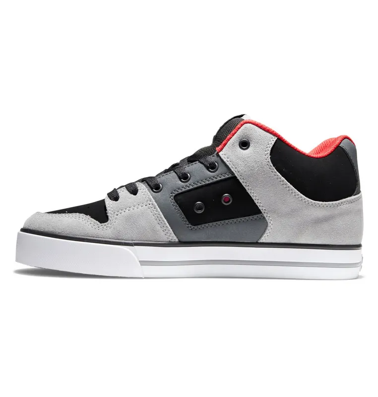 DC Shoes Pure Mid black/grey/red (ADYS400082-BYR)