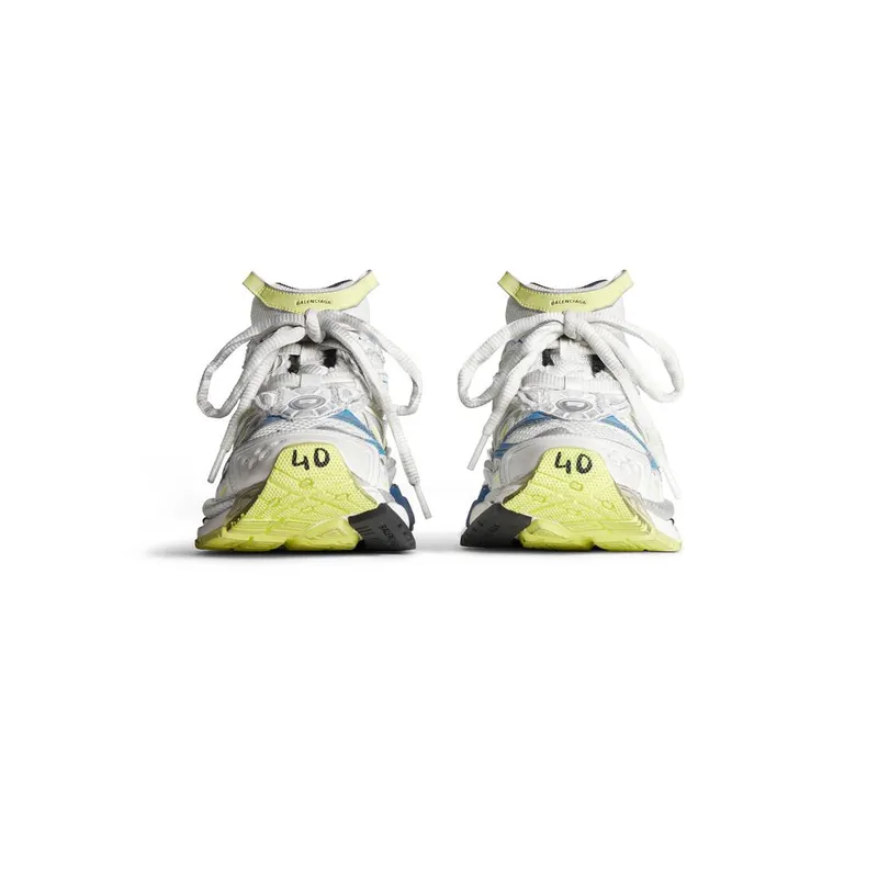 Balenciaga Runner 2.0 Sneaker White / Yellow / Blue (779066W3RXP9074)