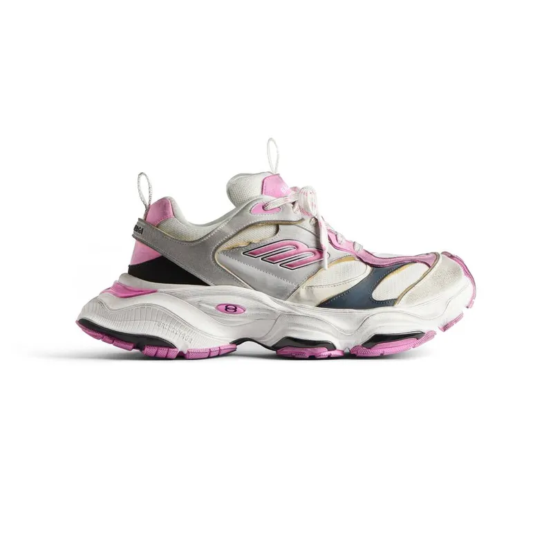 Balenciaga Cargo Sneaker Grey / White / Pink (785756W2MV11950)