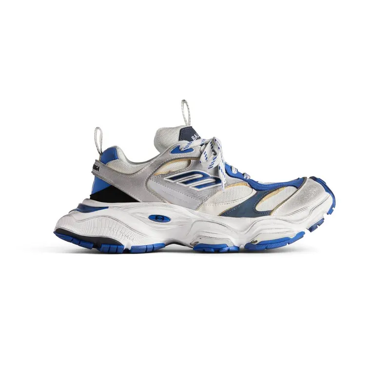 Balenciaga Cargo Sneaker Grey / White / Blue (785754W2MV11940)