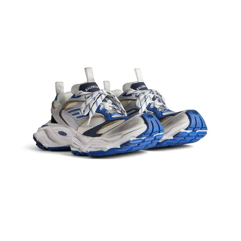 Balenciaga Cargo Sneaker Grey / White / Blue (785754W2MV11940)
