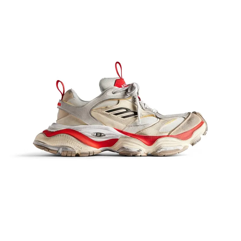 Balenciaga Cargo Sneaker Beige / Grey / Red (785754W2MV12160)