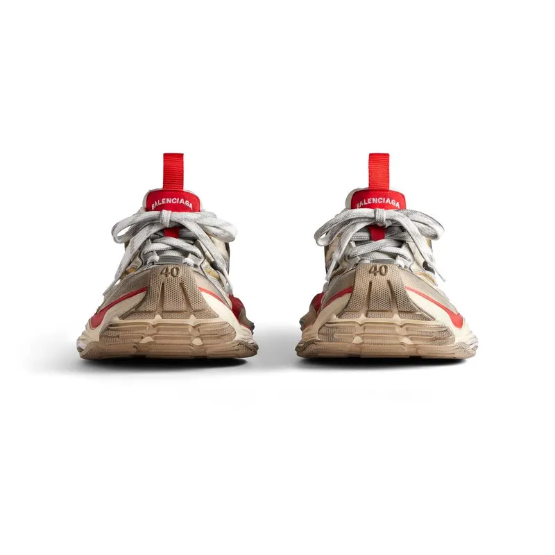 Balenciaga Cargo Sneaker Beige / Grey / Red (785754W2MV12160)