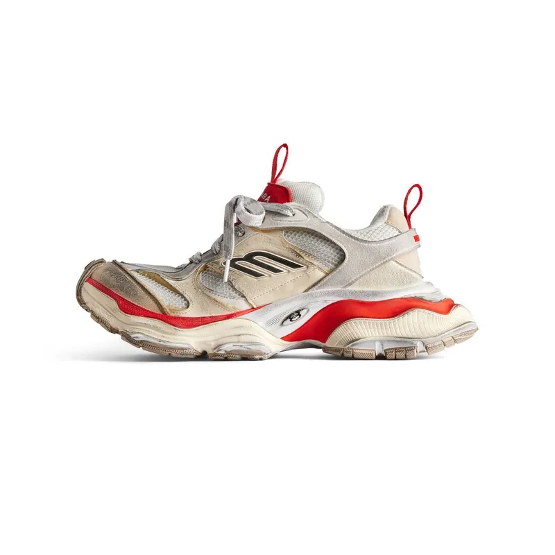 Balenciaga Cargo Sneaker Beige / Grey / Red (785754W2MV12160)
