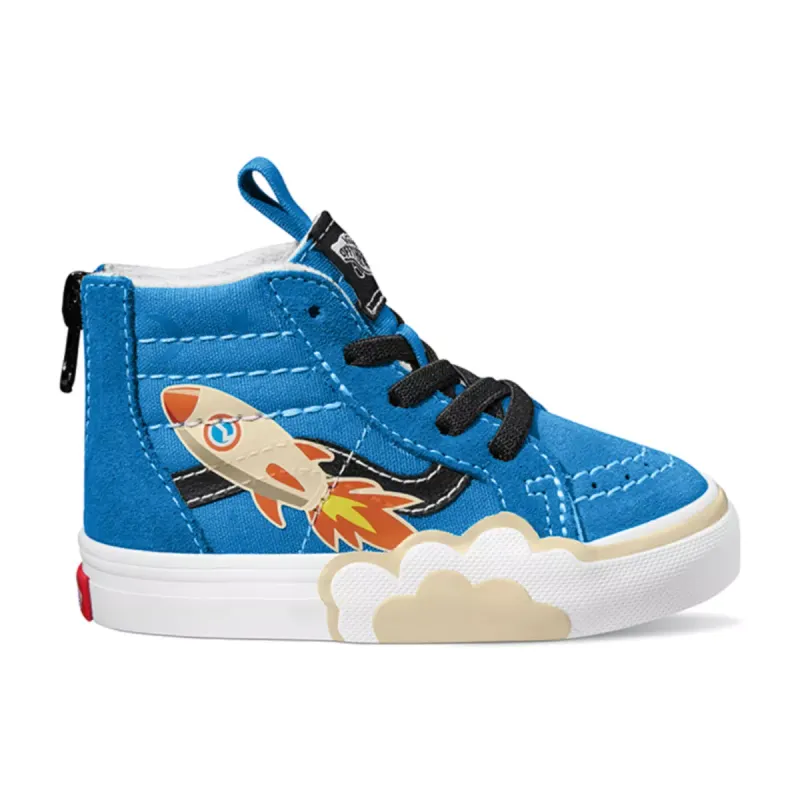 VANS Sk8-hi Zip Rocket Blauw (VN000CMABER)