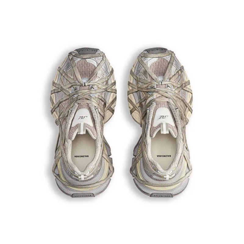 Balenciaga 3xl Extreme Lace Sneaker Light Beige (778697W3XLL9191)