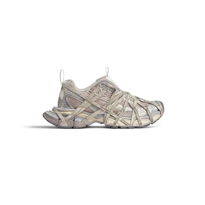 Balenciaga 3xl Extreme Lace Sneaker Light Beige (778697W3XLL9191)