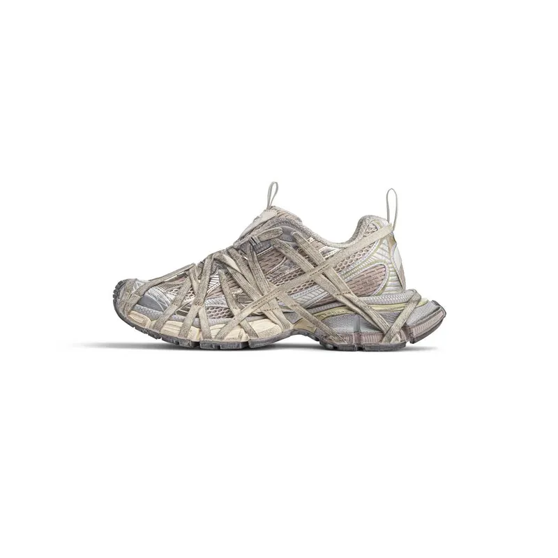 Balenciaga 3xl Extreme Lace Sneaker Light Beige (778697W3XLL9191)