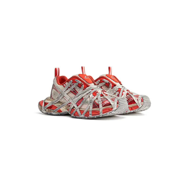 Balenciaga 3xl Extreme Lace Sneaker Orange / Beige (778698W3XLL7597)