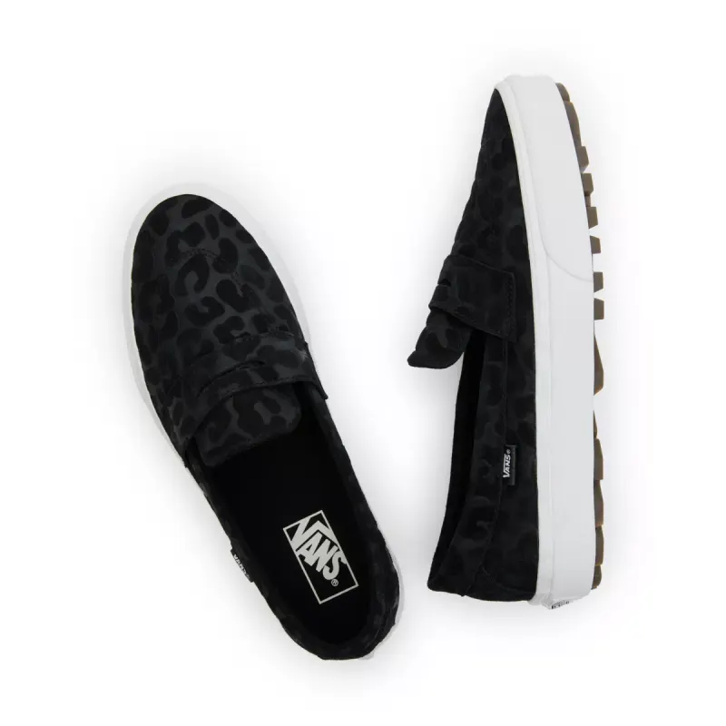 VANS Style 53 Embossed Suède Zwart (VN000CQPBLK)