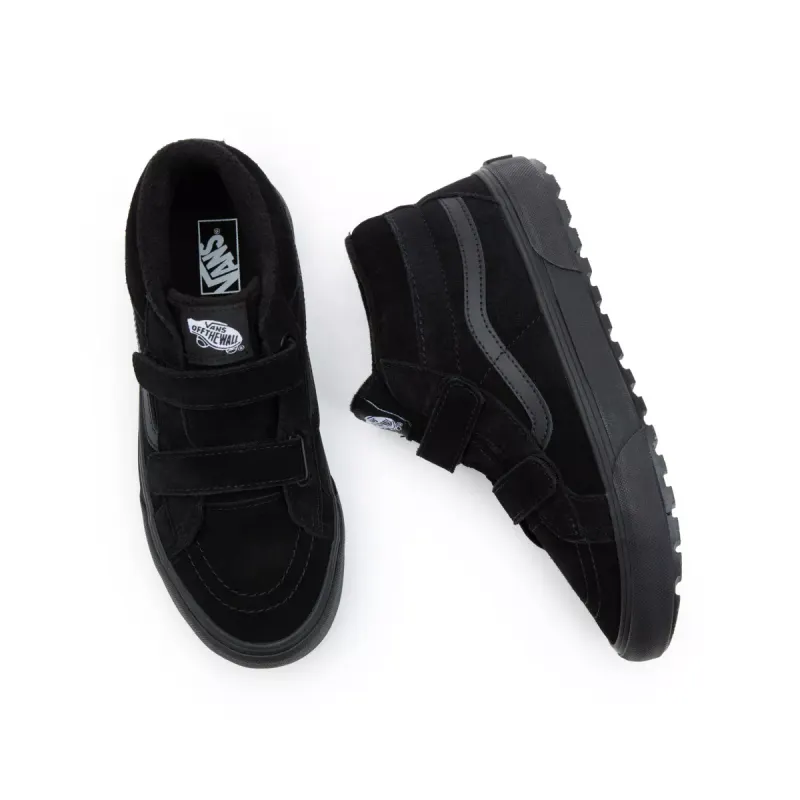 VANS Sk8-mid Mte-1 Met Klittenband Voor Jongeren Zwart (VN000DNY1OJ)