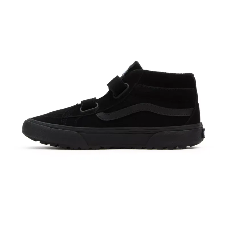 VANS Sk8-mid Mte-1 Met Klittenband Voor Jongeren Zwart (VN000DNY1OJ)