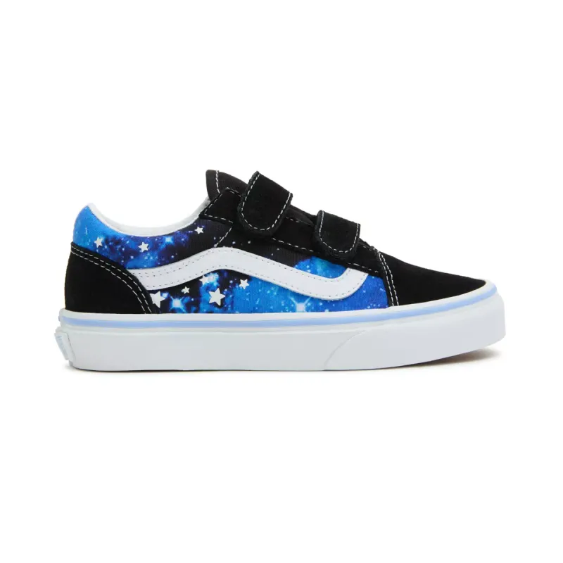 VANS Old Skool Kinderschoenen Met Klittenband Zwart (VN000VHEY61)