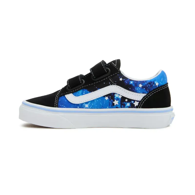 VANS Old Skool Kinderschoenen Met Klittenband Zwart (VN000VHEY61)