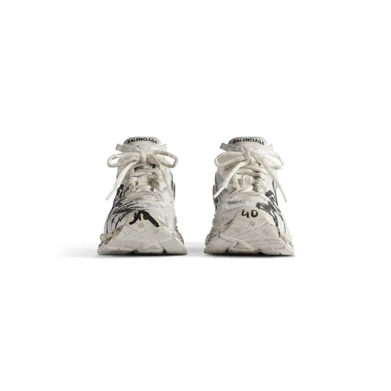 Balenciaga Runner Graffiti Sneaker White (772767W3RBQ9010)