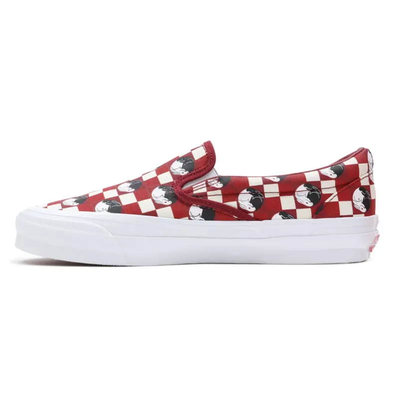 VANS Vault By Vans Og Classic Slip-on Lx Rood (VN0A32QNRED)