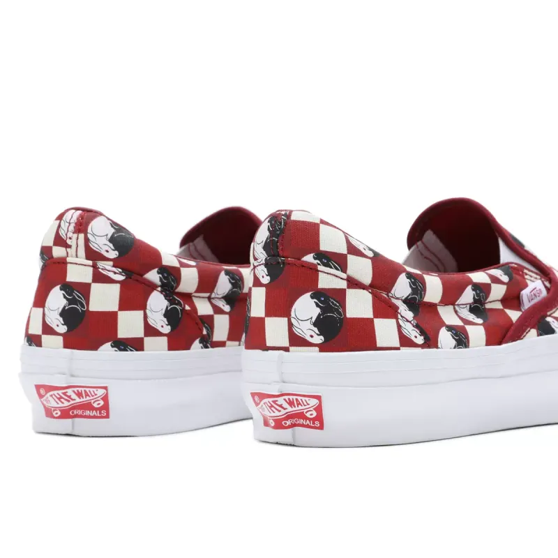 VANS Vault By Vans Og Classic Slip-on Lx Rood (VN0A32QNRED)