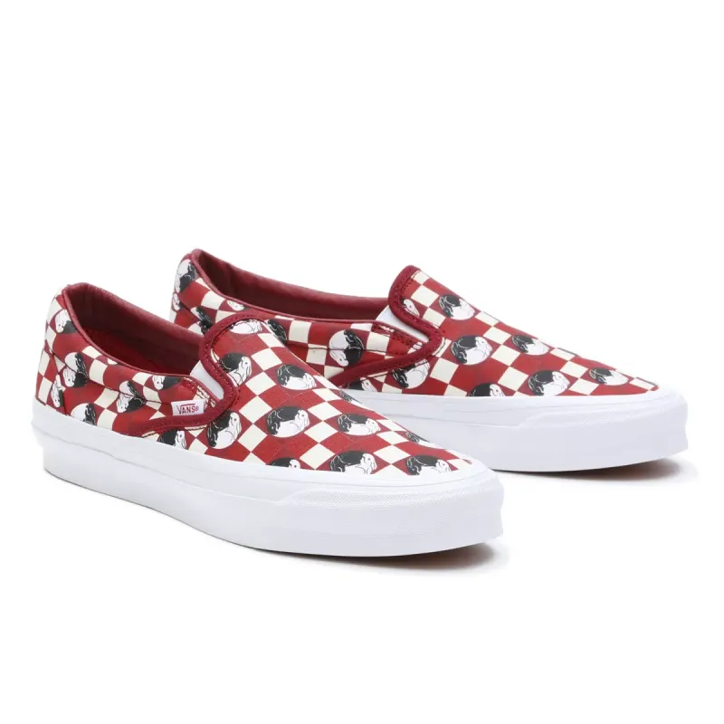 VANS Vault By Vans Og Classic Slip-on Lx Rood (VN0A32QNRED)