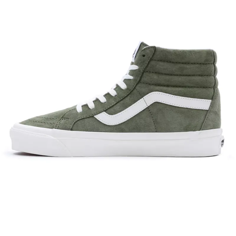 VANS Pig Suede Sk8-hi 38 Dx Groen (VN0A38GFZBF)