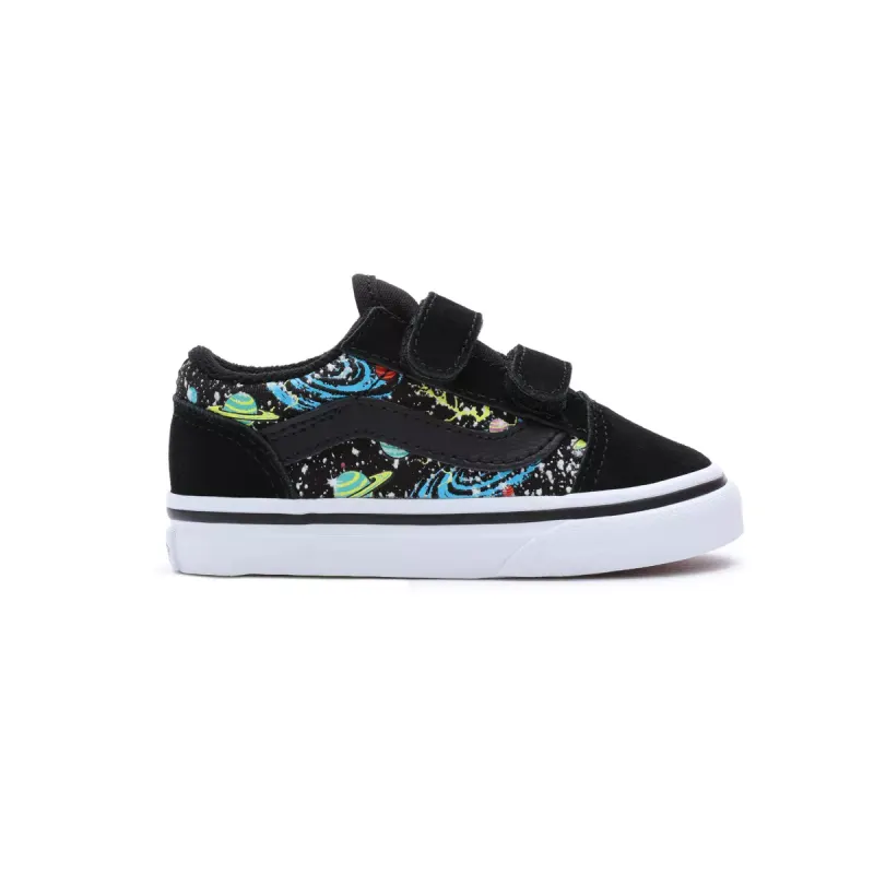 VANS Old Skool Met Klittenband Zwart (VN0A38JNBPB)