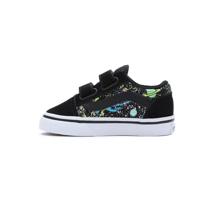 VANS Old Skool Met Klittenband Zwart (VN0A38JNBPB)