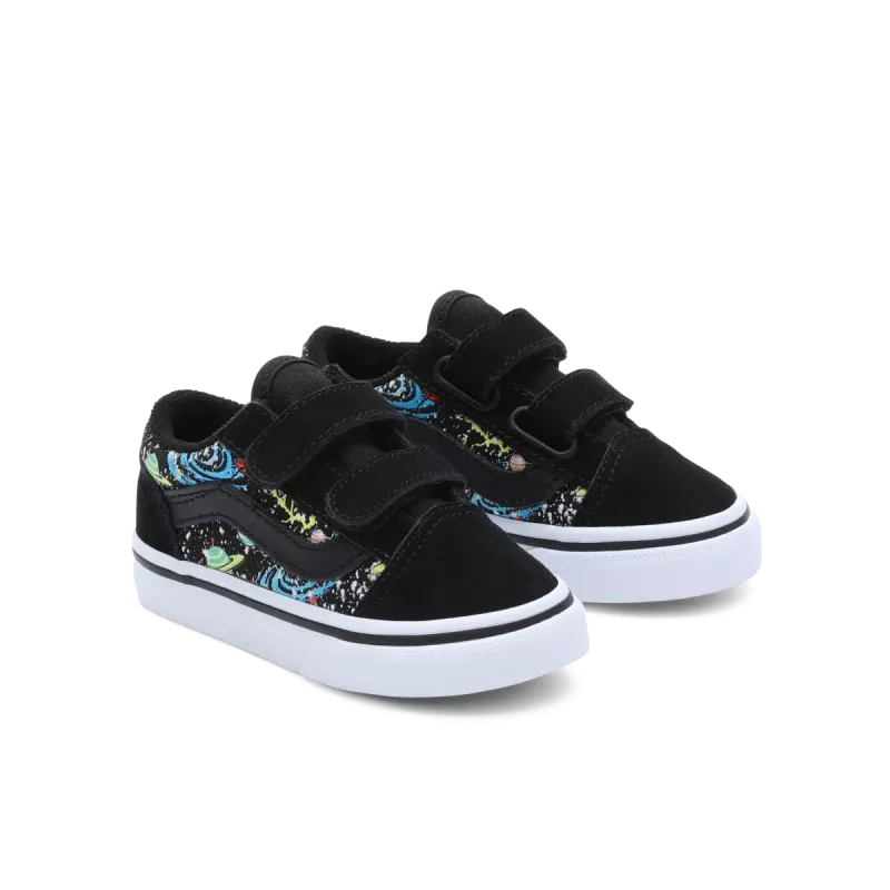VANS Old Skool Met Klittenband Zwart (VN0A38JNBPB)