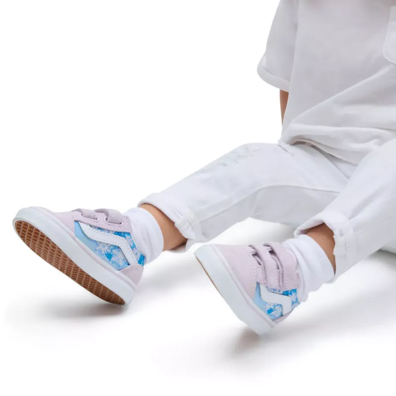 VANS Old Skool Met Klittenband Paars (VN0A38JNLAE)