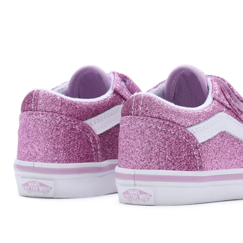 VANS Glitter Old Skool Met Klittenband Paars (VN0A38JNLLC)