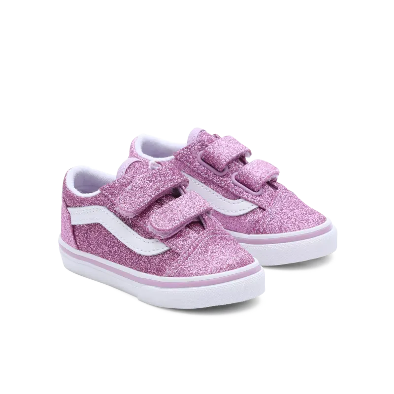 VANS Glitter Old Skool Met Klittenband Paars (VN0A38JNLLC)