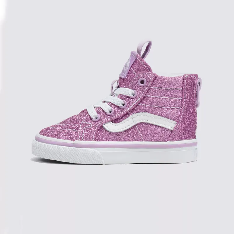 VANS Glitter Sk8-hi Zip Paars (VN0A4BV1LLC)