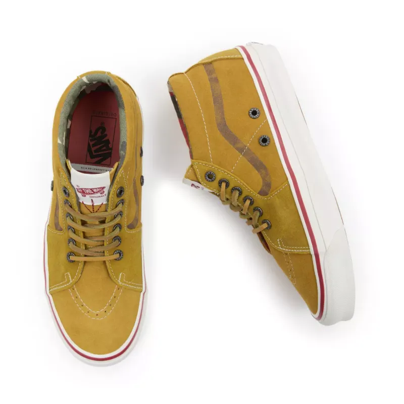 VANS Vault By Vans X Nigel Cabourn Og Sk8-mid Lx Roze (VN0A4BVCTAN)