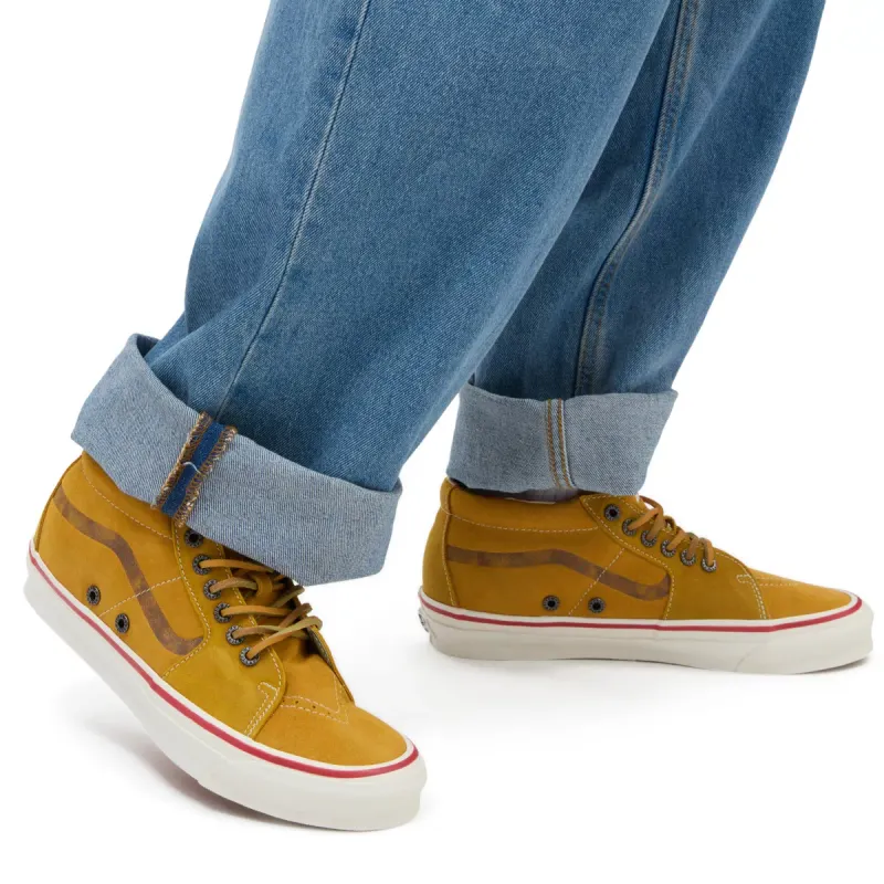 VANS Vault By Vans X Nigel Cabourn Og Sk8-mid Lx Roze (VN0A4BVCTAN)