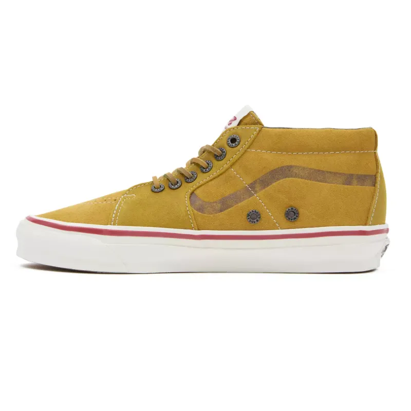 VANS Vault By Vans X Nigel Cabourn Og Sk8-mid Lx Roze (VN0A4BVCTAN)