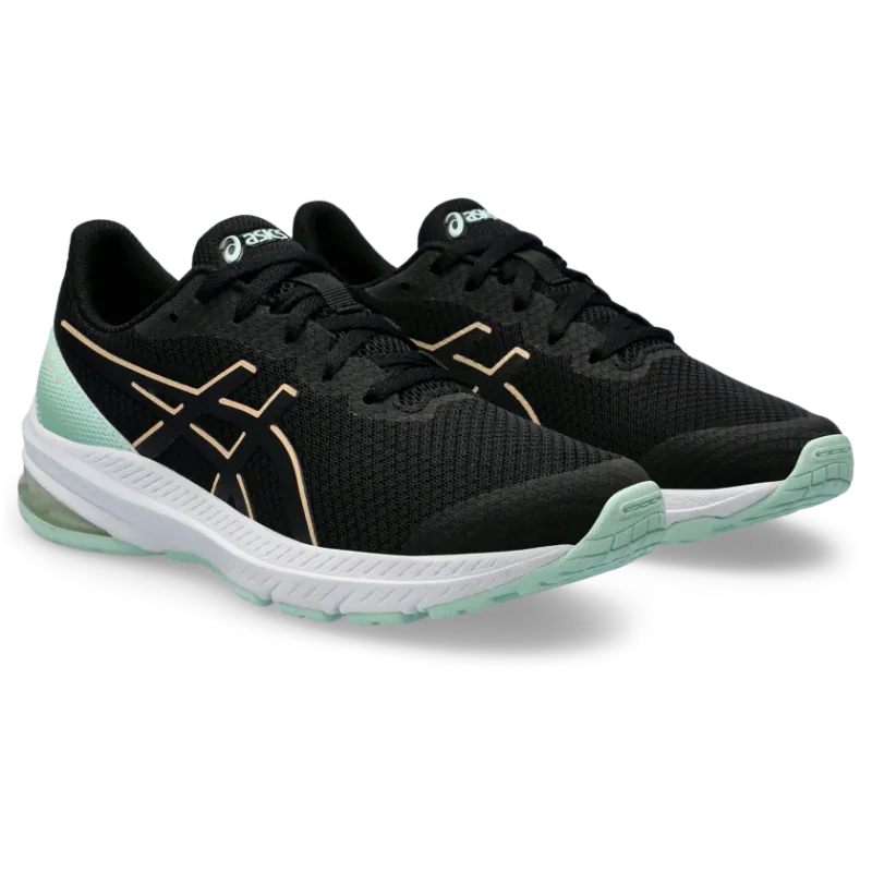 Asics Gt-1000 12 Gs Black/Apricot Crush (1014A296.006)