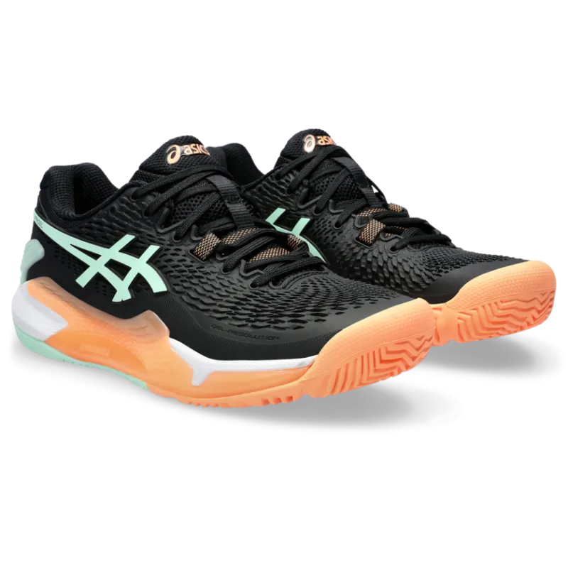 Asics Gel-resolution 9 Padel Black/Mint Tint (1042A245.001)