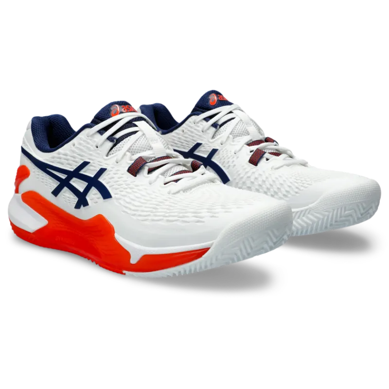 Asics Gel-resolution 9 Clay White/Blue Expanse (1041A375.102)