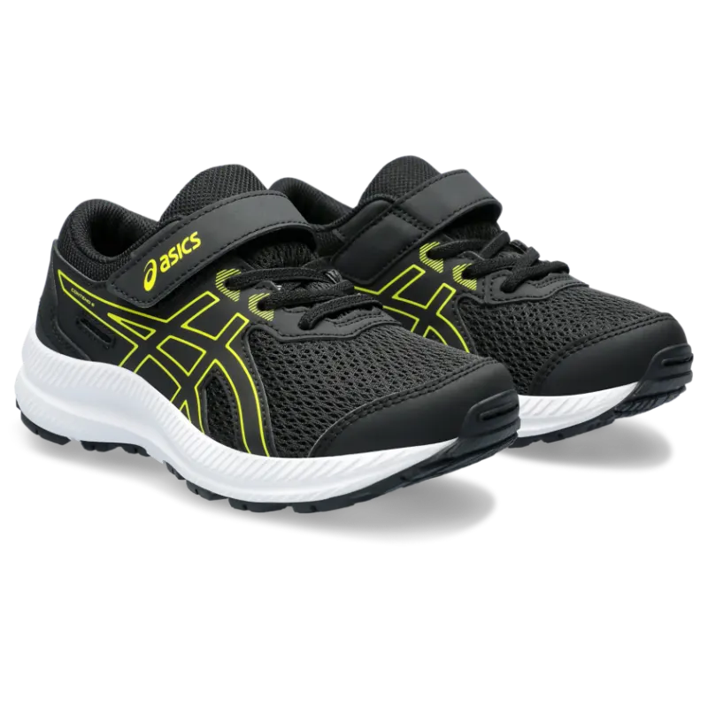 Asics Contend 8 Ps Black/Bright Yellow (1014A258.009)
